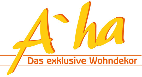Logo: A'ha - das exklusive Wohndekor - Vorhänge, Karniesen, Sonnenschutz
